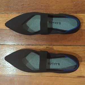 Rothy's Black The Point Mary Jane